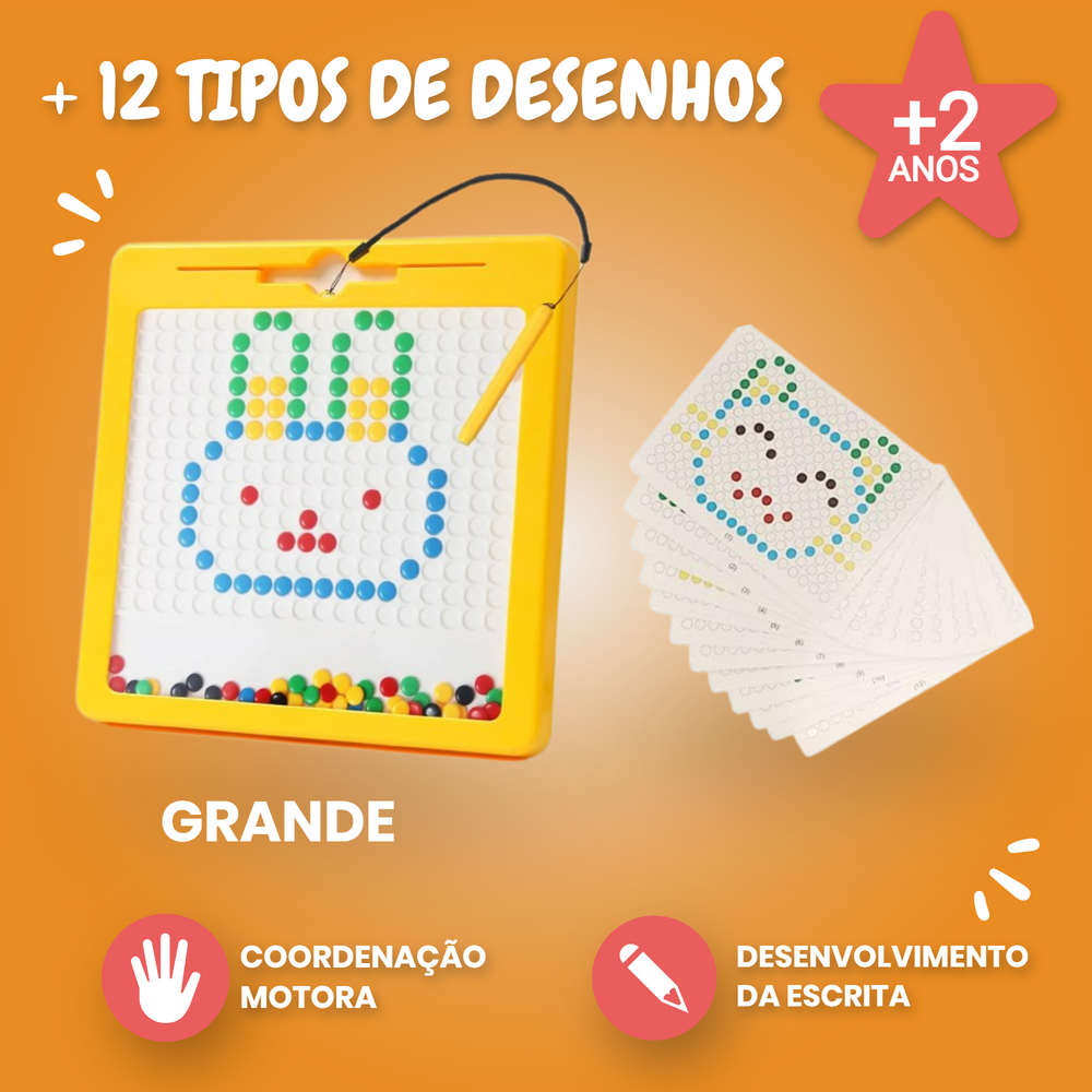 Prancheta de Desenho Magnética Kids™
