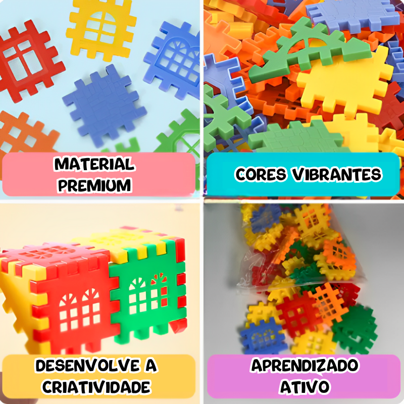 Blocos de Montar - Diversão Inteligente