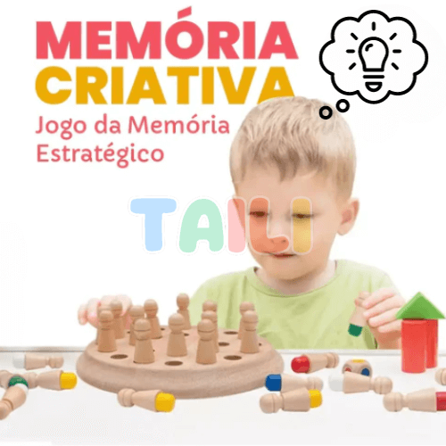 Memória Criativa-  Jogo de Memória Estratégico Cognitivo