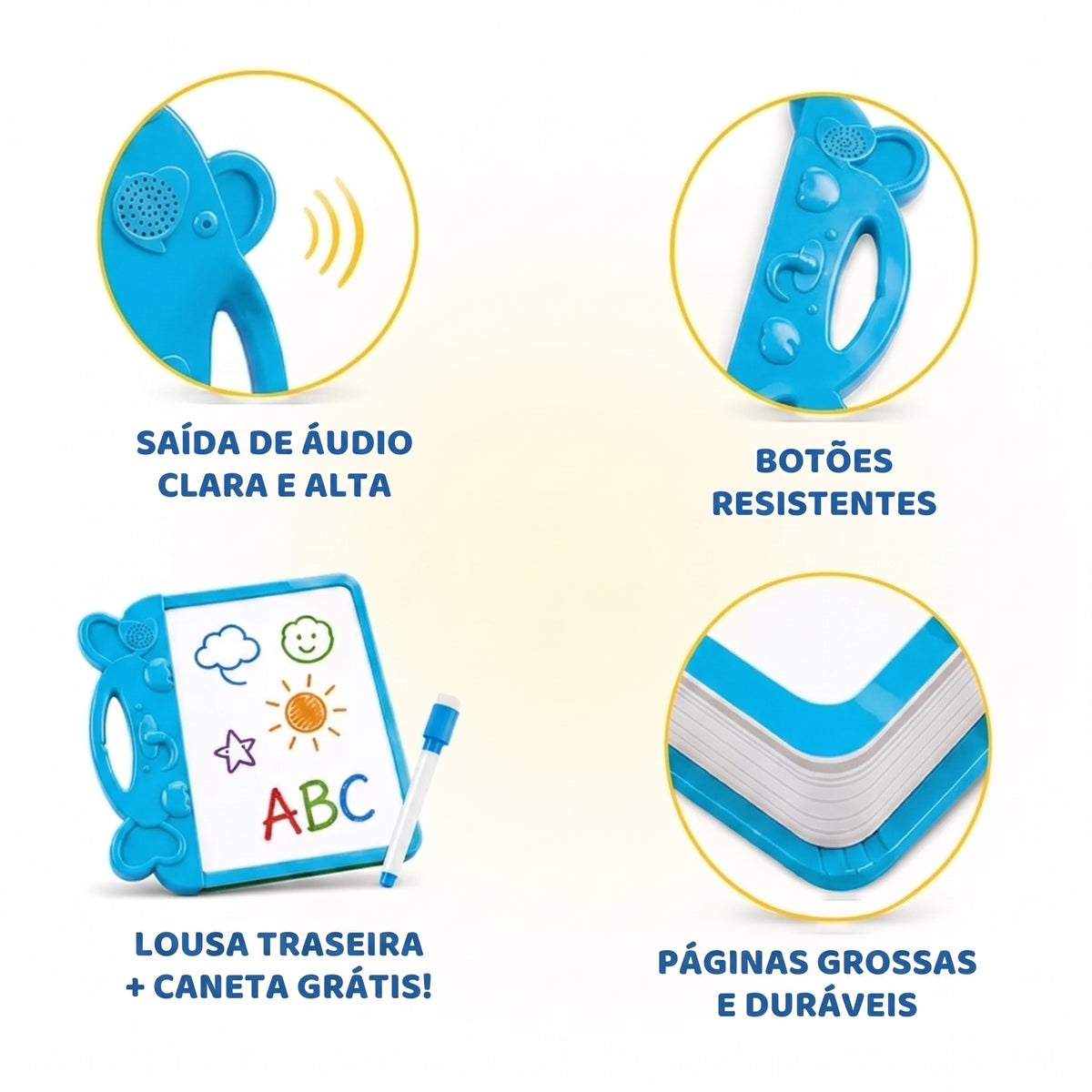 Fala & Aprende™ — Livro Interativo Bilíngue
