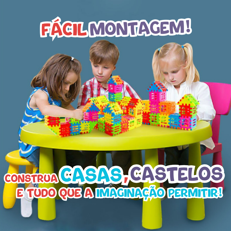 Blocos de Montar - Diversão Inteligente