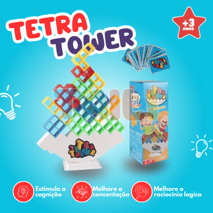 Tetra Tower - Jogos de Tetris em Equipe para Crianças e Adultos