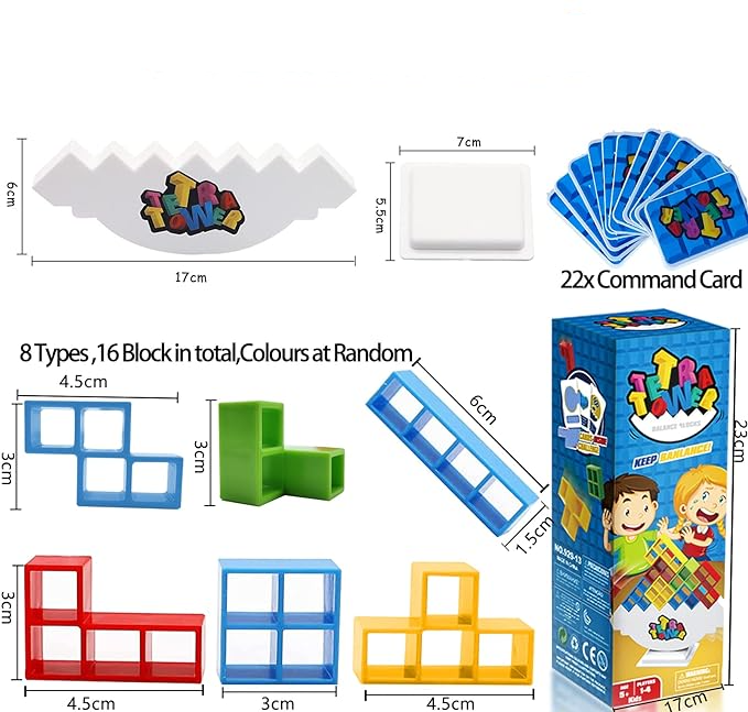 Tetra Tower - Jogos de Tetris em Equipe para Crianças e Adultos